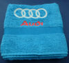 Afbeeldingen van Handdoek 50x100cm met automerk