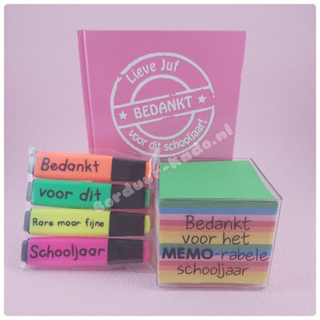 Afbeelding voor categorie Notitieboek, Markers en Memoblok