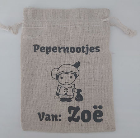 Afbeelding voor categorie Pepernoot jute zakjes