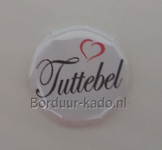 Afbeeldingen van Button 37 mm Tuttebel